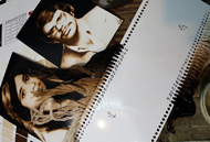 تصویر کارت رنگ و نمونه نقشه فرش دستباف چله ابریشم تبریز